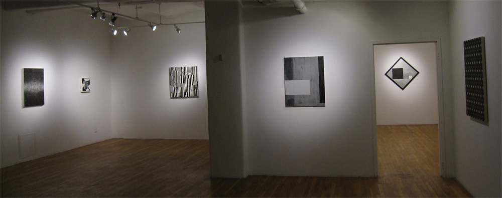 Westbeth Gallery, Beyond Black and White exhibit 2018, installation view from across the main gallery